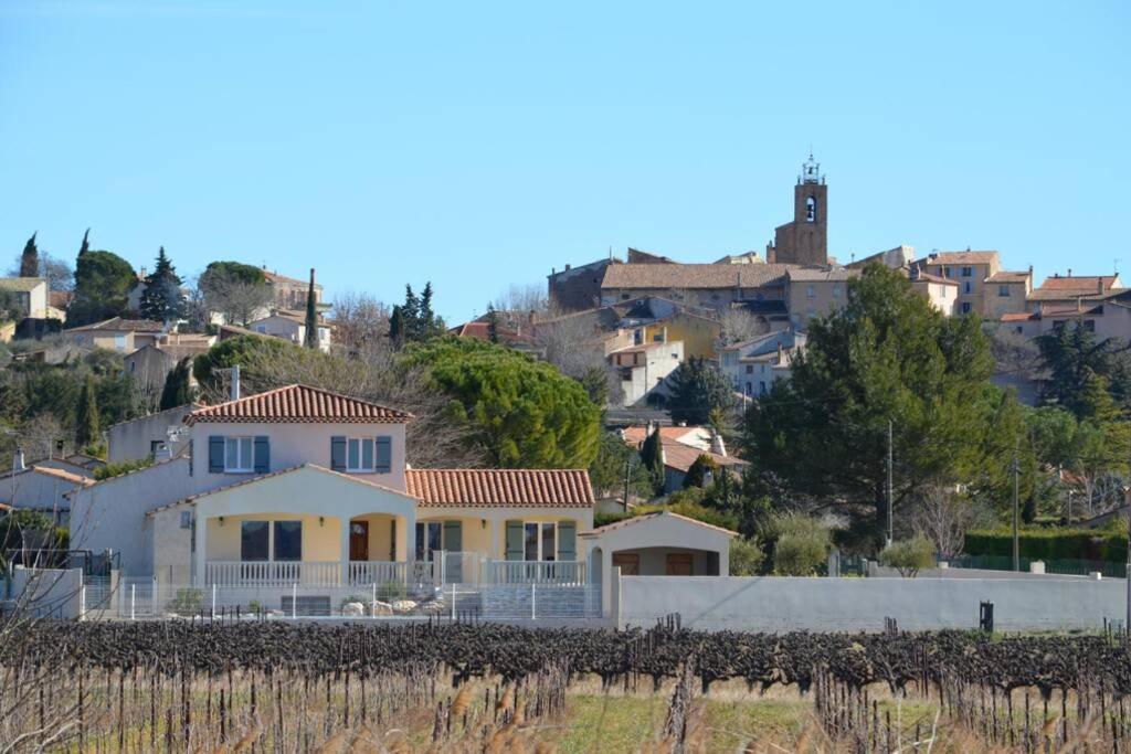 Апартаменти Vue Sainte Victoire, Proche Aix-En-Provence Pourrieres Екстер'єр фото